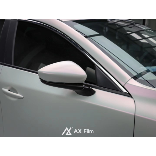 AX WRAP FILM PEARL METALLIC WHITE IRIDESCENT RED - NGỌC TRAI ÁNH KIM ĐỎ