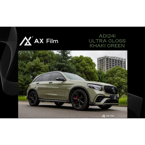 AX WRAP FILM ULTRA GLOSS KHAKI GREEN - XANH KHAKI SIÊU BÓNG