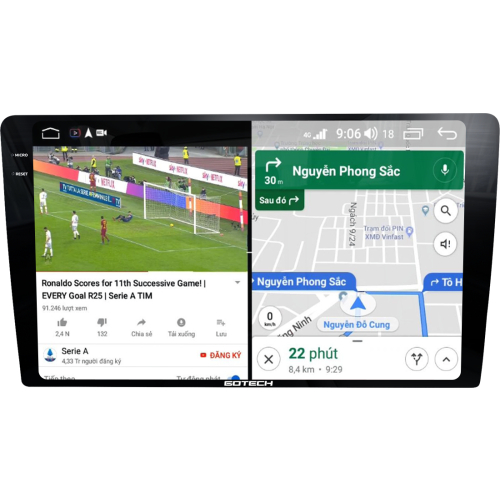 MÀN HÌNH Ô TÔ THÔNG MINH GOTECH GT2K 360