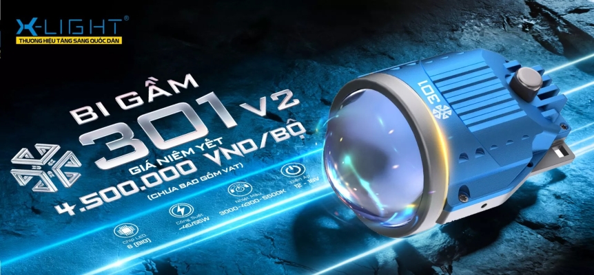 ĐÈN BI GẦM X-LIGHT 301 V2