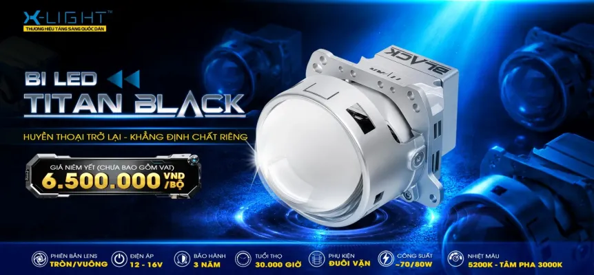Bi LED Titan Black 2026