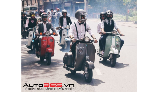 VESPA - DÒNG XE SANG TRỌNG QUÝ PHÁI