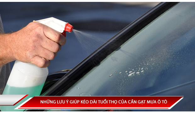 NHỮNG LƯU Ý GIÚP KÉO DÀI TUỔI THỌ CỦA CẦN GẠT MƯA Ô TÔ