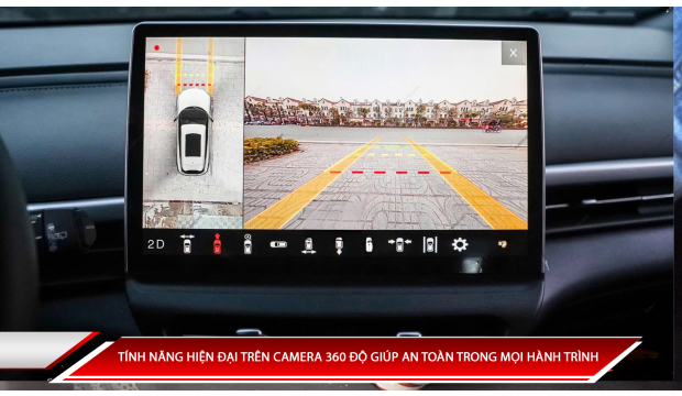 Camera 360 độ: Những tính năng hiện đại giúp an toàn trong mọi hành trình