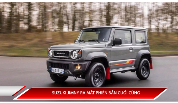 Suzuki Jimny ra mắt phiên bản cuối cùng