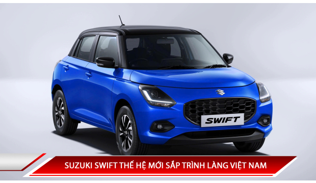 Suzuki Swift thế hệ mới sắp trình làng Việt Nam