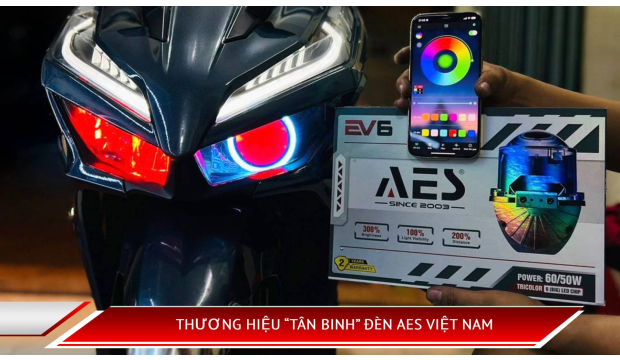 Thương hiệu “Tân Binh” đèn AES Việt Nam