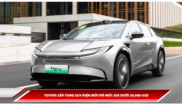 Toyota sắp tung SUV điện mới với mức giá dưới 20.000 USD