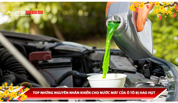 TOP NHỮNG NGUYÊN NHÂN KHIẾN CHO NƯỚC MÁT CỦA Ô TÔ BỊ HAO HỤT