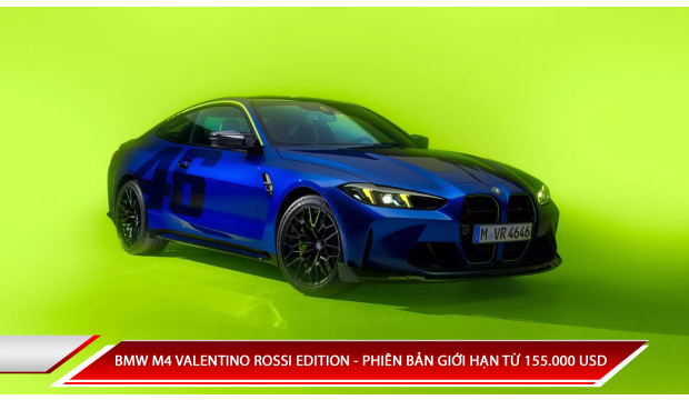 BMW M4 VALENTINO ROSSI EDITION - PHIÊN BẢN GIỚI HẠN TỪ 155.000 USD