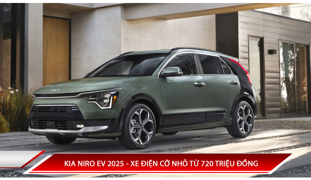 KIA NIRO EV 2025 - XE ĐIỆN CỠ NHỎ TỪ 720 TRIỆU ĐỒNG