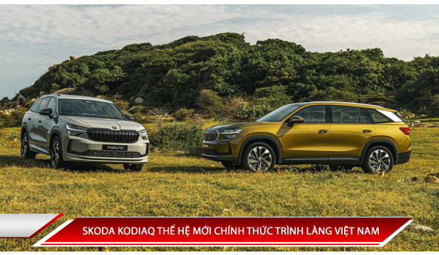 SKODA KODIAQ THẾ HỆ MỚI CHÍNH THỨC TRÌNH LÀNG VIỆT NAM