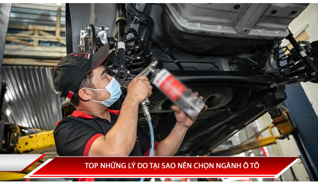 TOP NHỮNG LÝ DO TẠI SAO NÊN CHỌN NGÀNH Ô TÔ