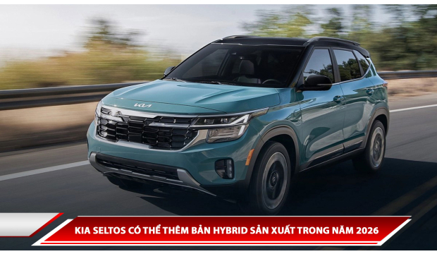 Kia Seltos có thể thêm bản Hybrid sản xuất trong năm 2026