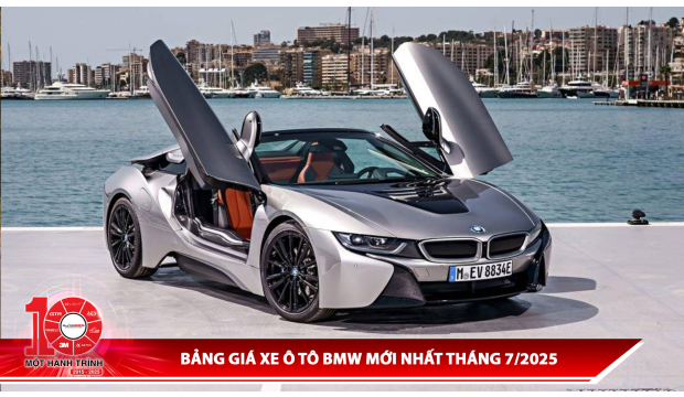 Bảng giá xe ô tô BMW tháng 7/2025