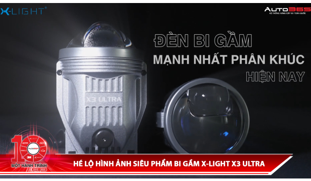 Hé lộ hình ảnh siêu phẩm bi gầm X-Light X3 Ultra