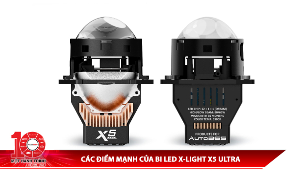 Các điểm mạnh của Bi LED X-Light X5 Ultra