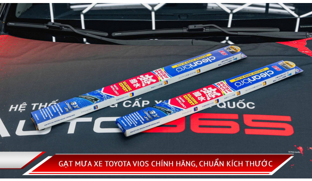 Gạt Mưa Xe Toyota Vios Chính Hãng, Chuẩn Kích Thước