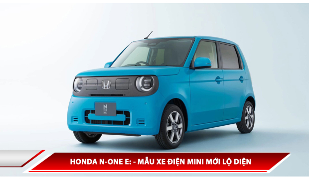 Honda N-One e: - mẫu xe điện mini mới lộ diện
