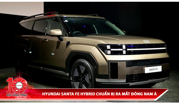 Hyundai Santa Fe chuẩn bị ra mắt Đông Nam Á