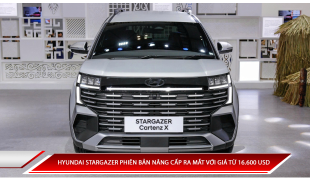 Hyundai Stargezer phiên bản nâng cấp ra mắt giá từ 16.600 USD
