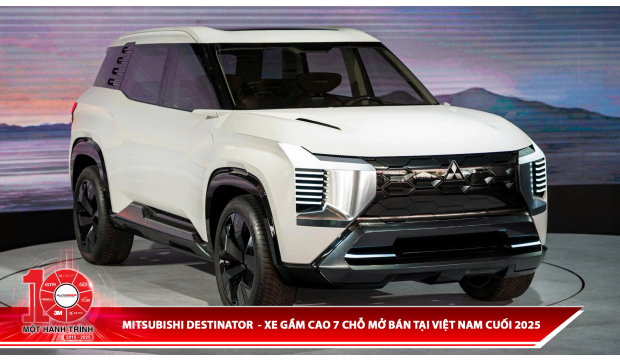 Mitsubishi Destinator - xe gầm cao 7 chỗ mở bán tại Việt Nam cuối 2025