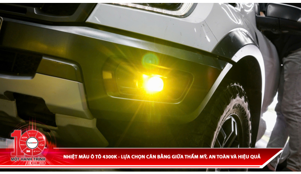 Nhiệt màu 4300K - lựa chọn cân bằng giữa thẩm mỹ, an toàn và hiệu quả