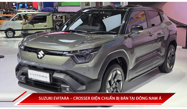 Suzuki Evitara - Crosser điện chuẩn bị bán tại khu vực Đông Nam Á