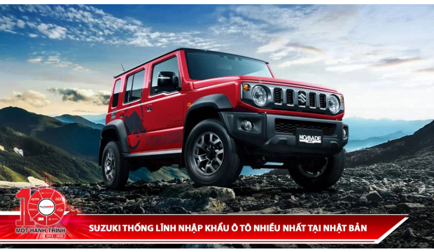 Suzuki thống lĩnh nhập khẩu ô tô nhiều nhất tại Nhật Bản