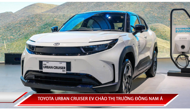 Toyota Urban Cruiser EV chào thị trường Đông Nam Á