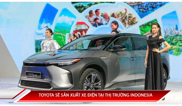 Toyota sẽ sản xuất xe điện tại thị trường Indonesia