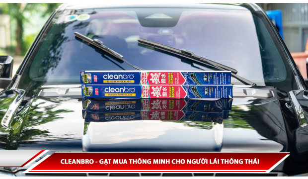 Cleanbro - gạt mưa thông minh cho người lái thông thái