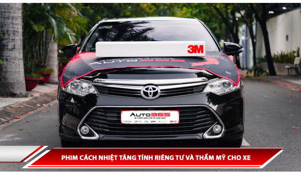 Phim cách nhiệt tăng tính riêng tư và thẩm mỹ cho xe