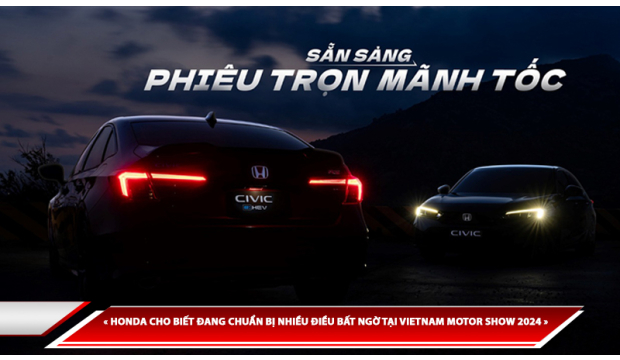 HONDA CHO BIẾT ĐANG CHUẨN BỊ NHIỀU ĐIỀU BẤT NGỜ TẠI VIETNAM MOTOR SHOW 2024