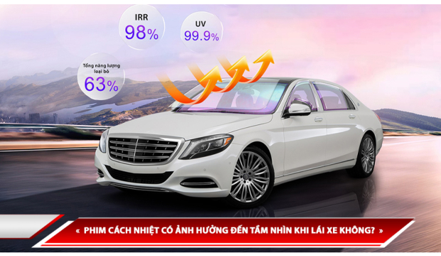 PHIM CÁCH NHIỆT CÓ ẢNH HƯỞNG ĐẾN TẦM NHÌN KHI LÁI XE KHÔNG?