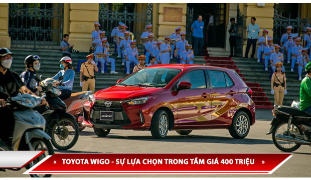 TOYOTA WIGO - SỰ LỰA CHỌN HOÀN HẢO DÀNH CHO PHÁI ĐẸP TRONG TẦM GIÁ 400 TRIỆU ĐỒNG