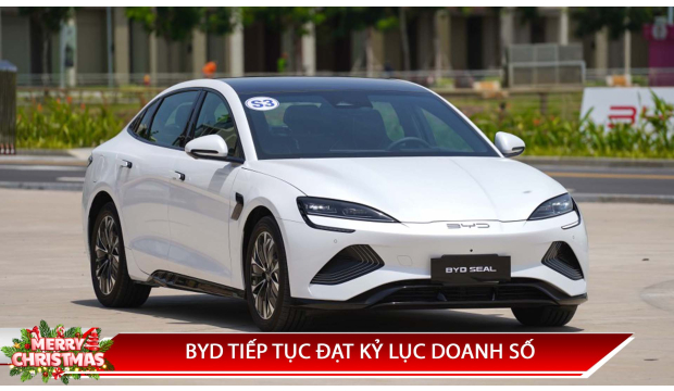 BYD TIẾP TỤC ĐẠT KỶ LỤC DOANH SỐ