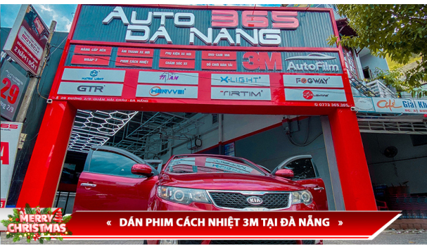 DÁN PHIM CÁCH NHIỆT 3M TẠI ĐÀ NẴNG: CẬP NHẬT ĐẠI LÝ CHÍNH HÃNG MỚI NHẤT TẠI AUTO365