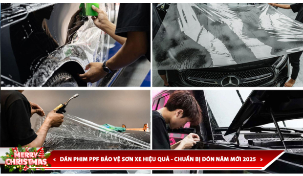 DÁN PPF BẢO VỆ SƠN XE KHỎI MỌI VẾT XƯỚC - AN TÂM VỀ QUÊ ĐÓN TẾT 2025