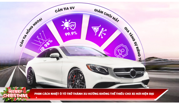 LÝ DO PHIM CÁCH NHIỆT Ô TÔ TRỞ THÀNH XU HƯỚNG KHÔNG THỂ THIẾU CHO XE HƠI HIỆN ĐẠI