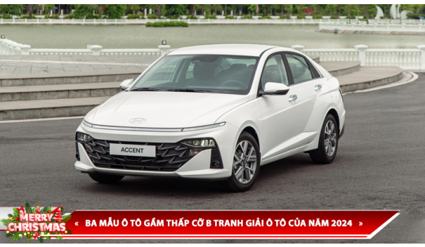 BA MẪU Ô TÔ GẦM THẤP CỠ B TRANH GIẢI Ô TÔ CỦA NĂM 2024