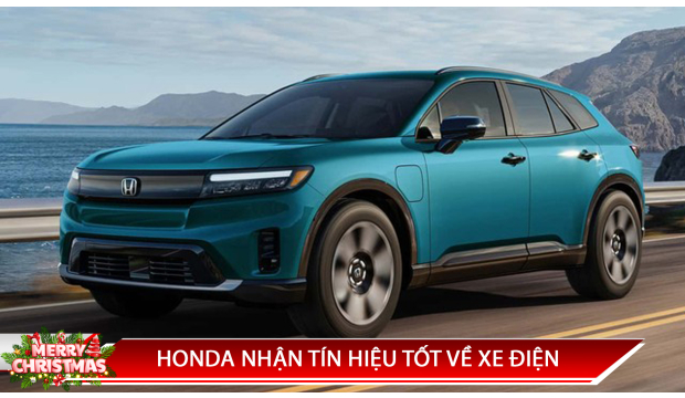 HONDA NHẬN TÍN HIỆU TỐT VỀ XE ĐIỆN
