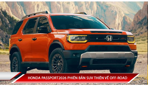 HONDA PASSPORT 2026 PHIÊN BẢN SUV THIÊN VỀ OFF-ROAD
