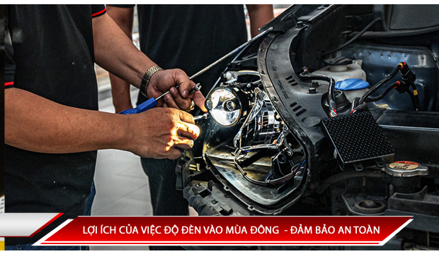 LỢI ÍCH CỦA VIỆC ĐỘ ĐÈN VÀO MÙA ĐÔNG  - ĐẢM BẢO AN TOÀN