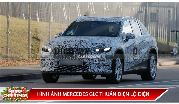 HÌNH ẢNH MERCEDES GLC THUẦN ĐIỆN LỘ DIỆN