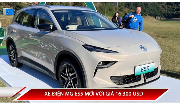 XE ĐIỆN MG ES5 MỚI VỚI GIÁ 16.300 USD