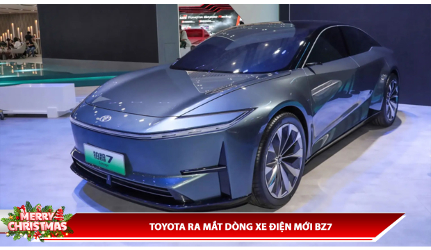 TOYOTA RA MẮT DÒNG XE ĐIỆN MỚI BZ7