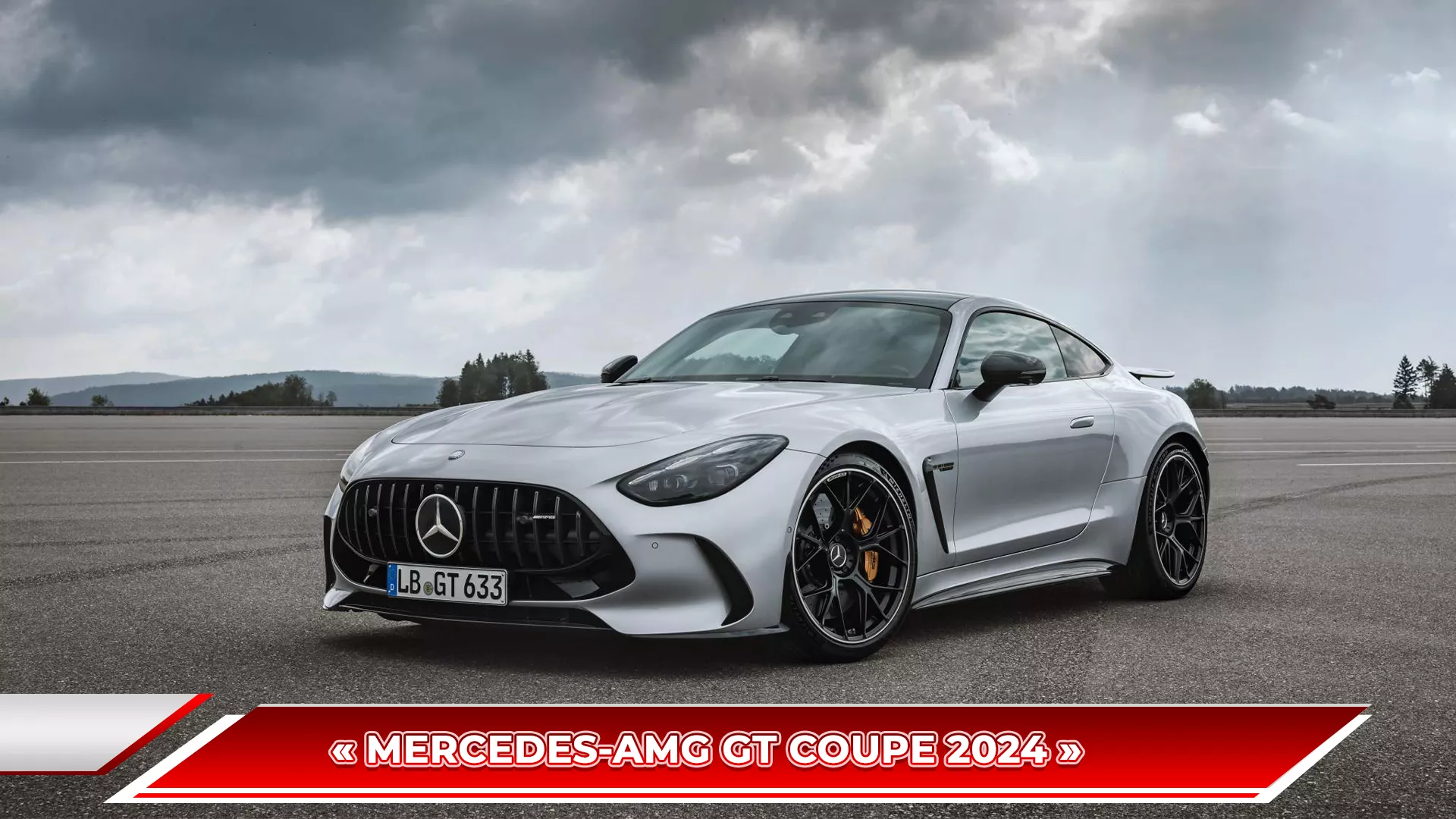 MERCEDES-AMG GT COUPE 2024: THIẾT KẾ KHÍ ĐỘNG HỌC, 2 PHIÊN BẢN, CẠNH TRANH VỚI PORSCHE 911 TURBO