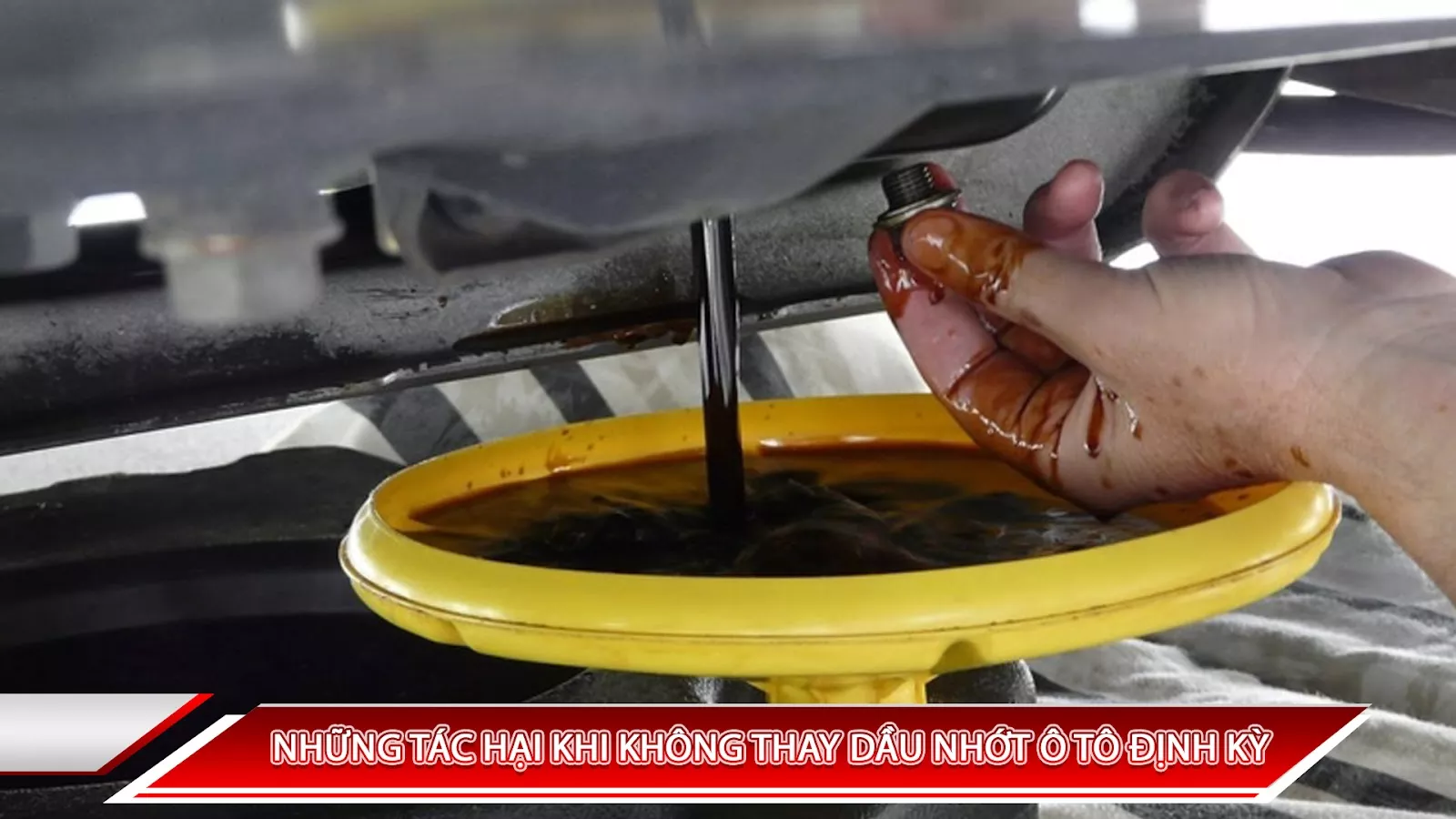 NHỮNG NGUY HẠI KHI KHÔNG THAY DẦU NHỚT Ô TÔ ĐỊNH KỲ