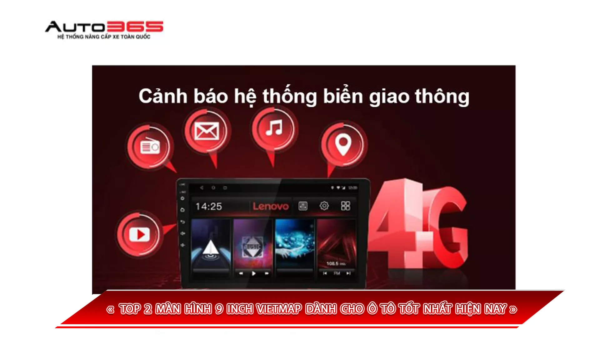 TOP 2 MÀN HÌNH 9 INCH VIETMAP DÀNH CHO Ô TÔ TỐT NHẤT HIỆN NAY